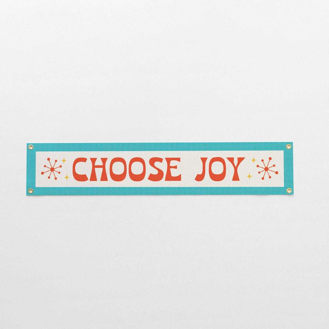 Choose Joy Felt Banner