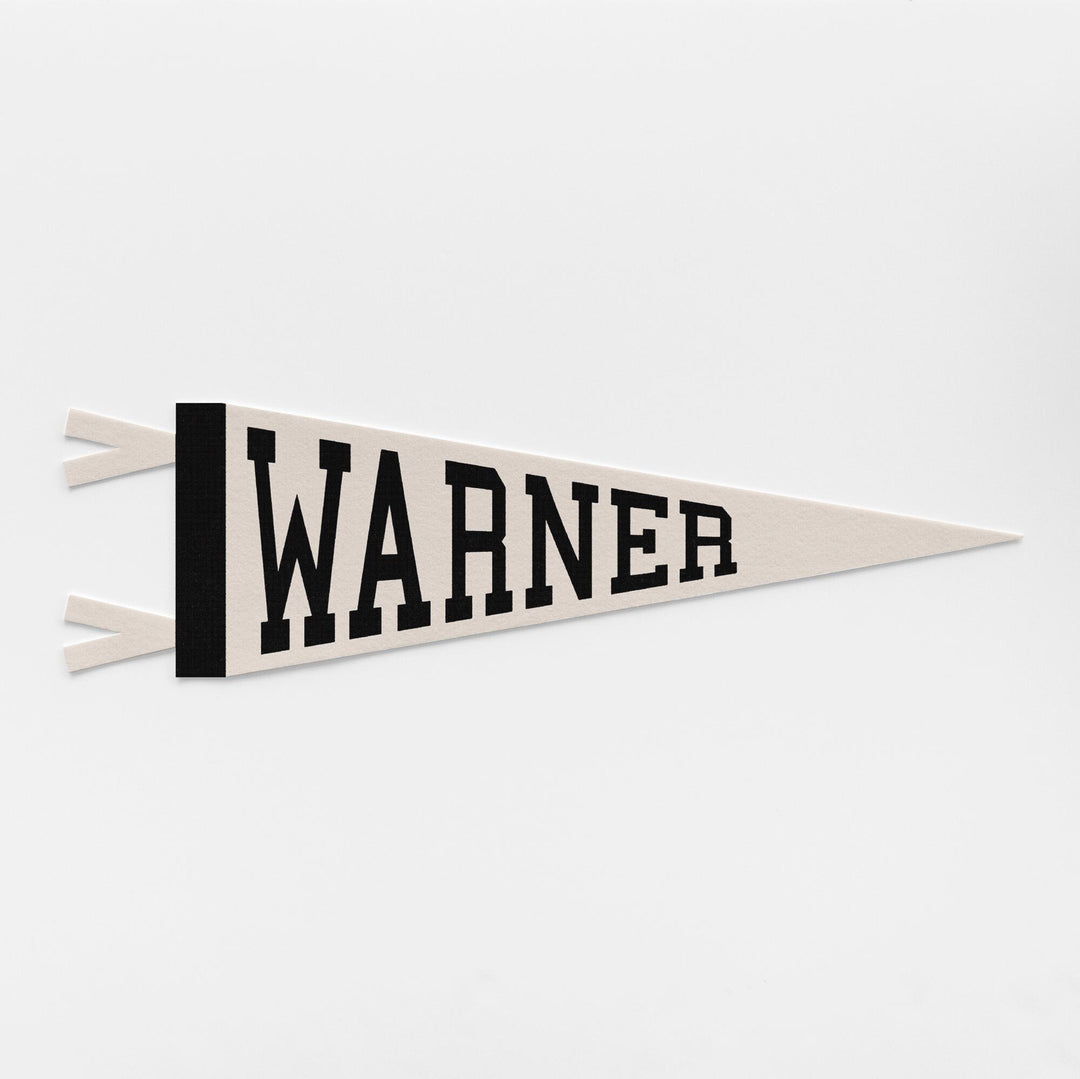 Custom Varsity Sign Felt Pennant