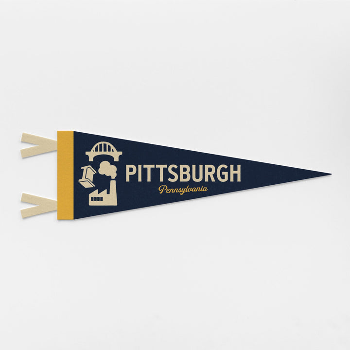 Pittsburgh, Pennsylvania Felt Pennant