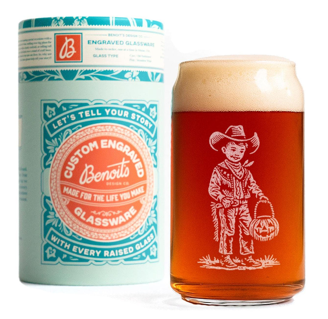 Trick or Treat Cowboy Glasses