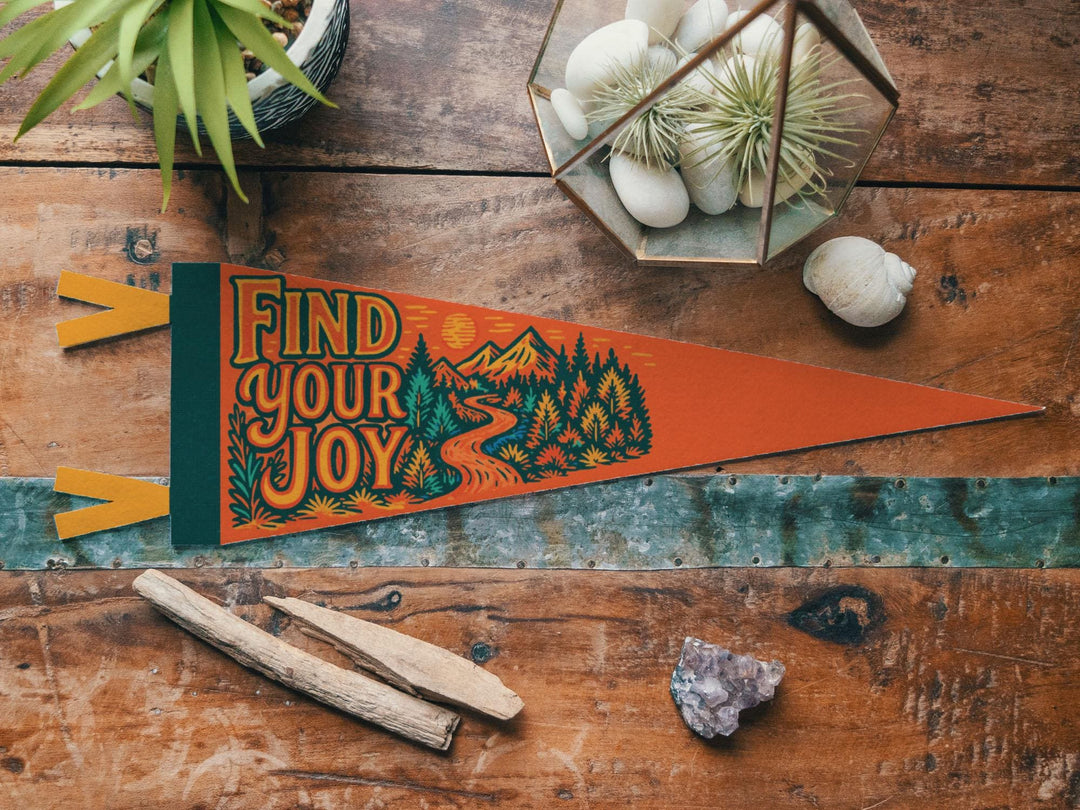 Find Your Joy Felt Pennant