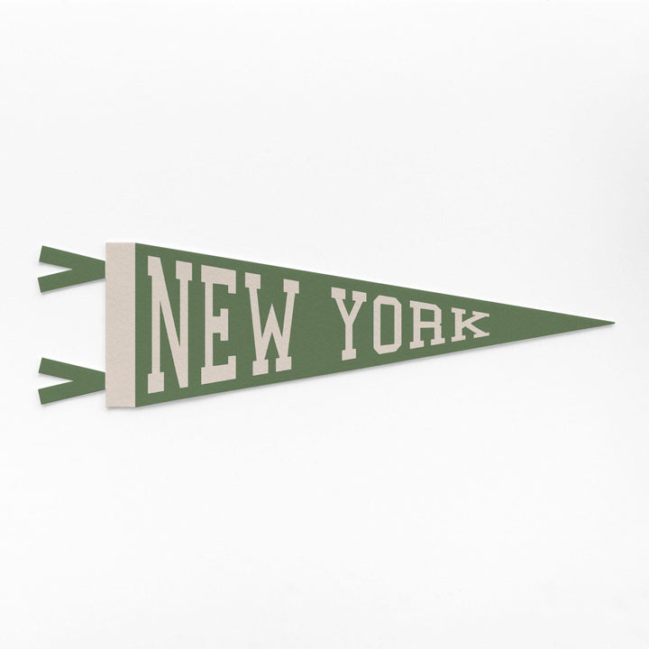 New York Varsity Felt Pennant