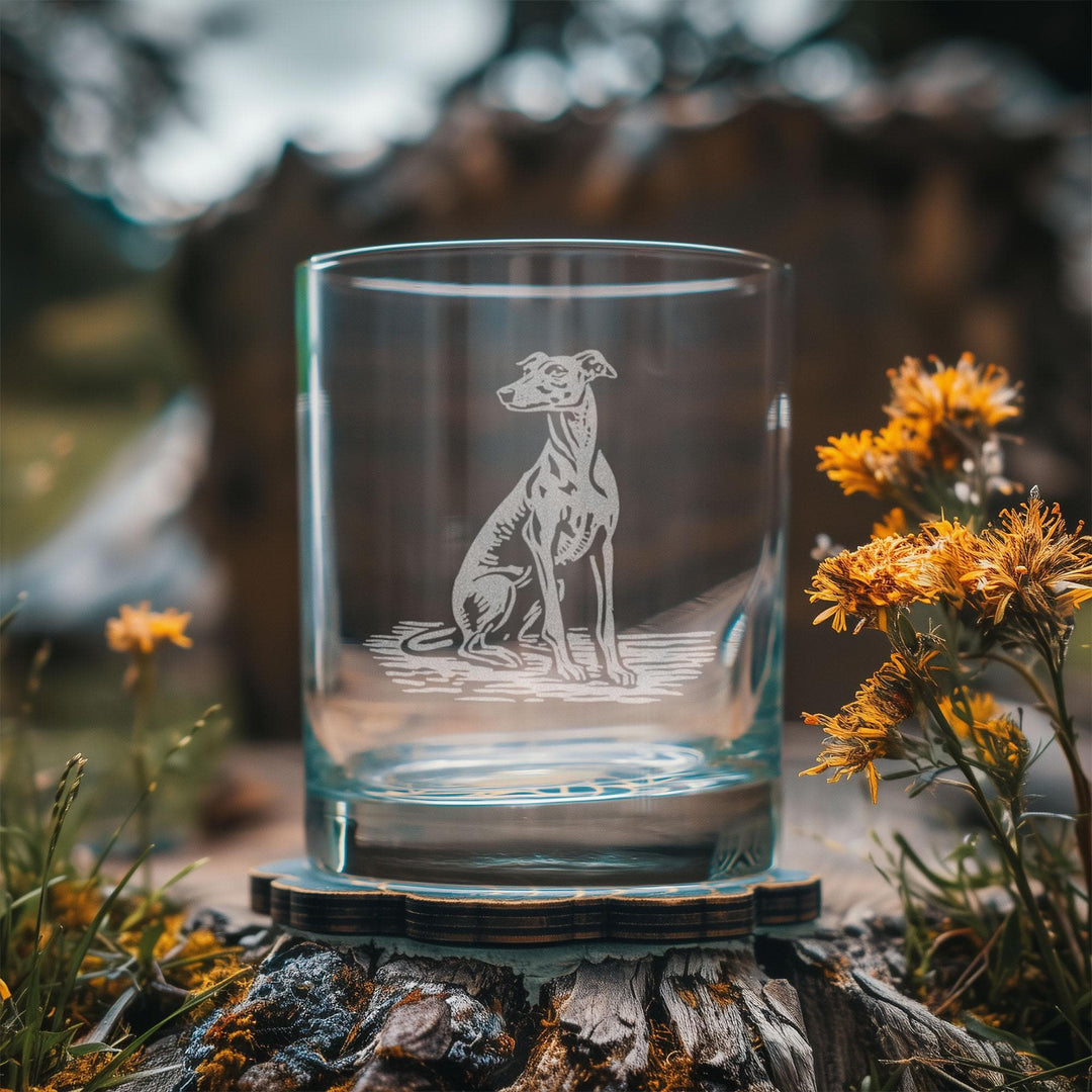Whippet Customizable Dog Glasses