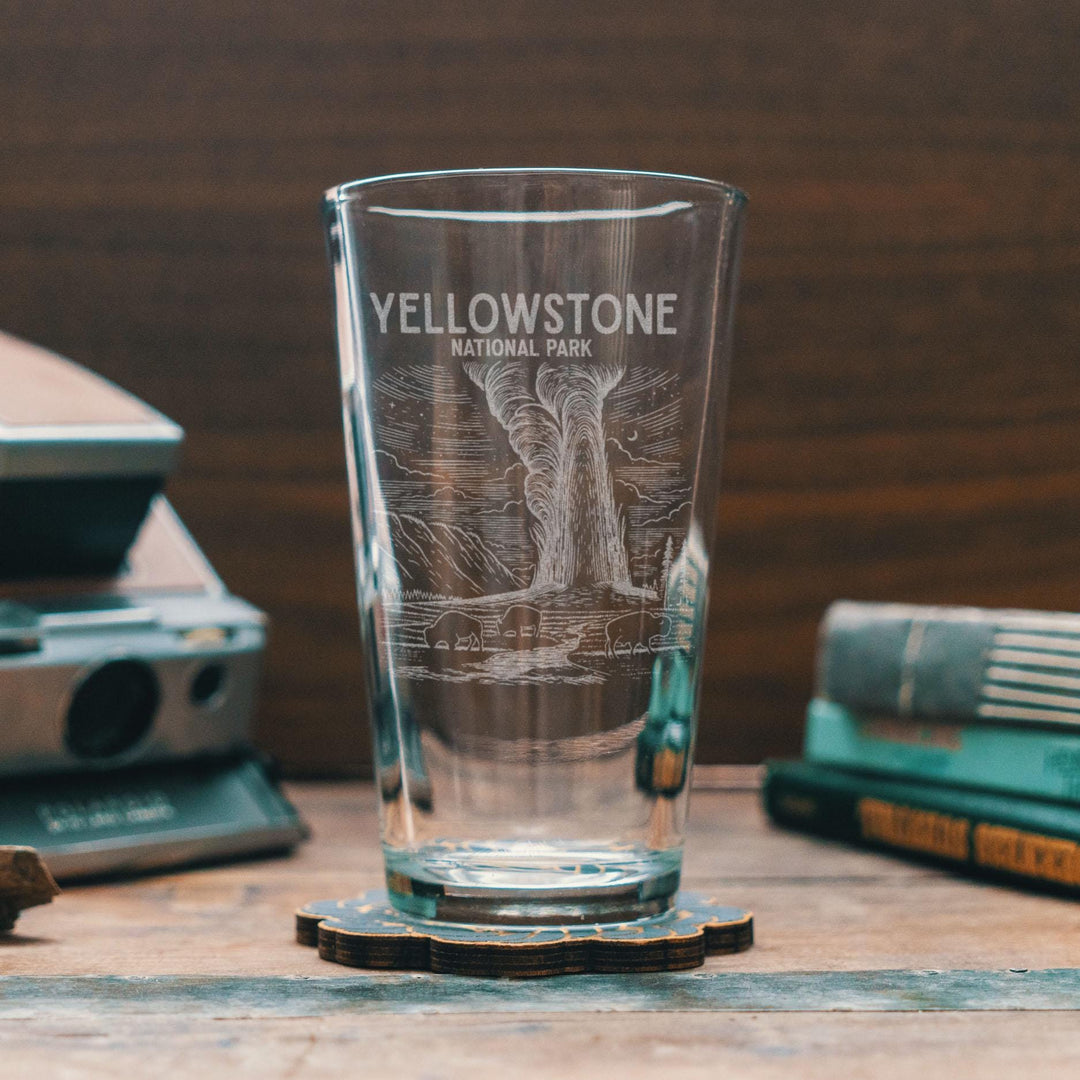 Yellowstone National Park Glasses