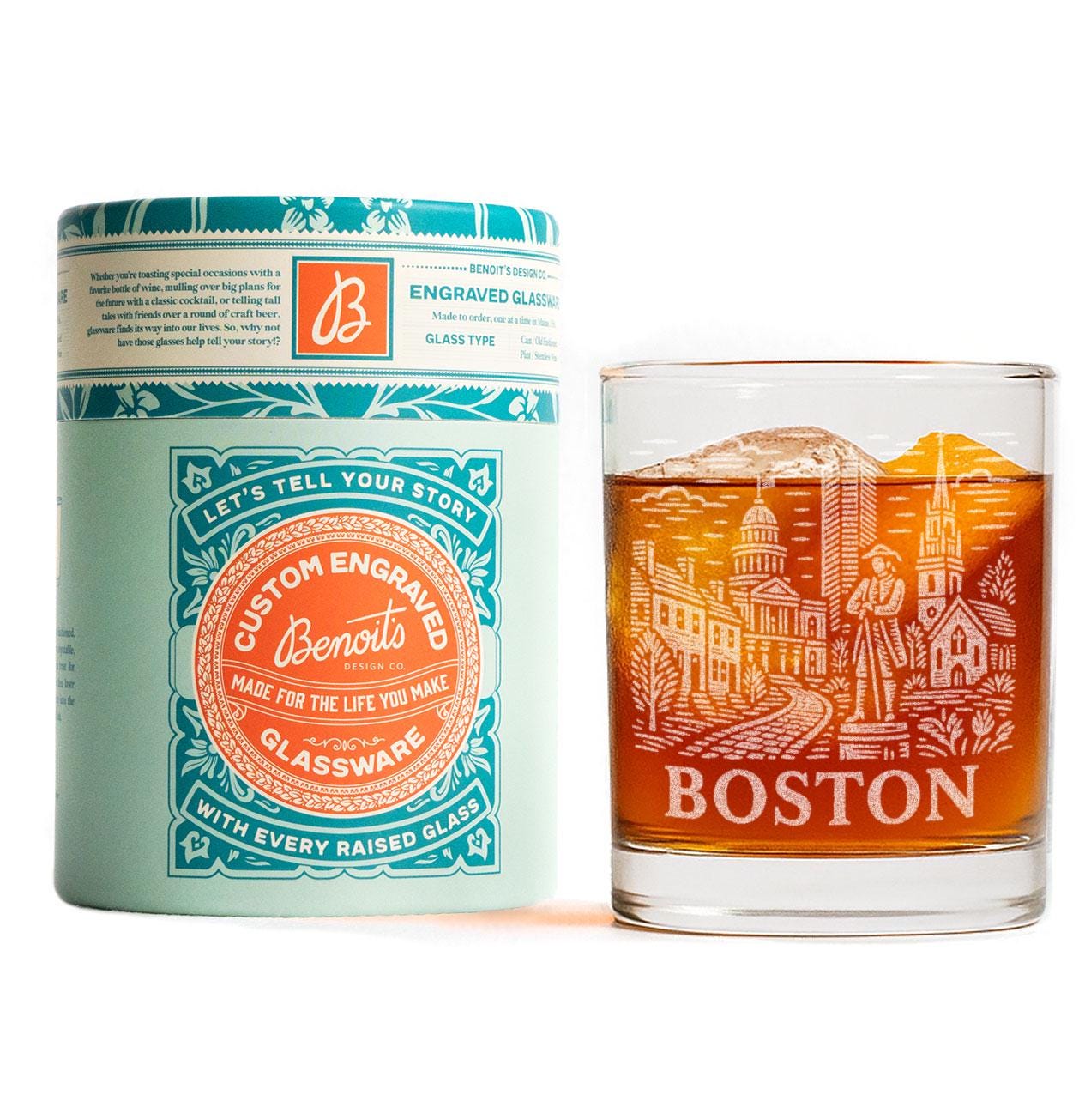 Boston, Massachusetts Glass