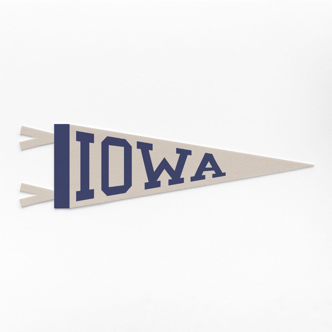 Iowa Varsity Felt Pennant