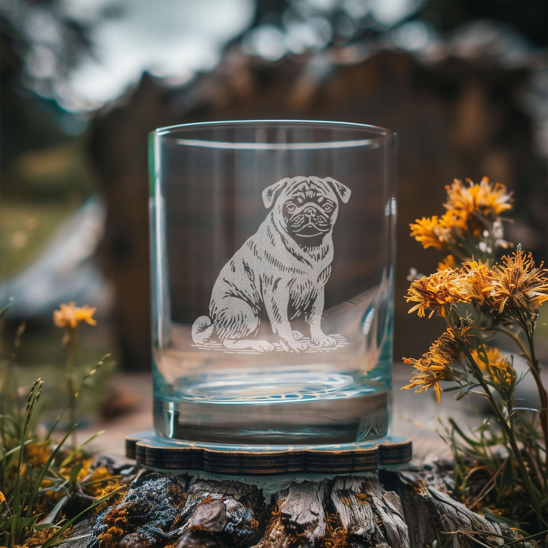 Pug Customizable Dog Glasses