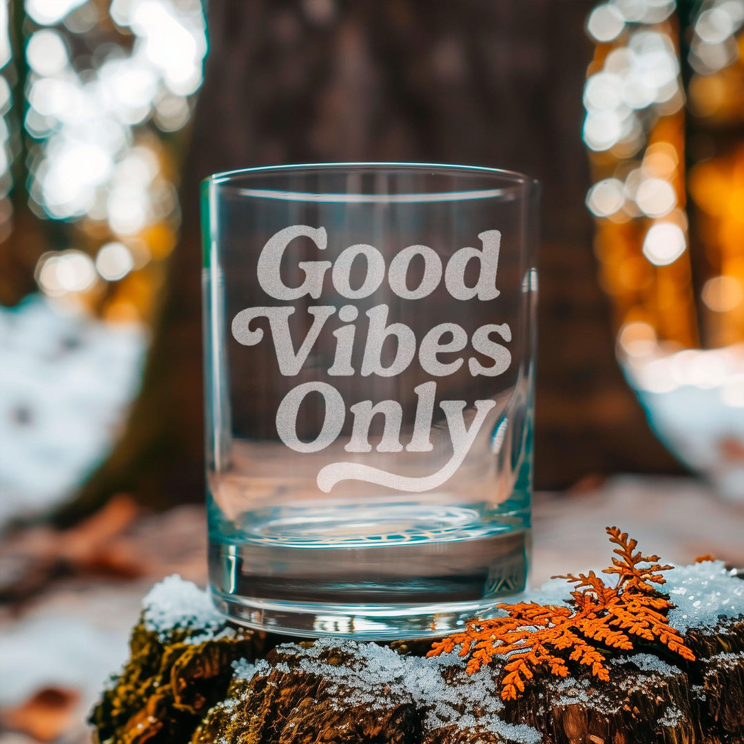Good Vibes Only Glasses