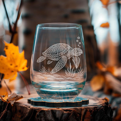 Sea Turtle Glass