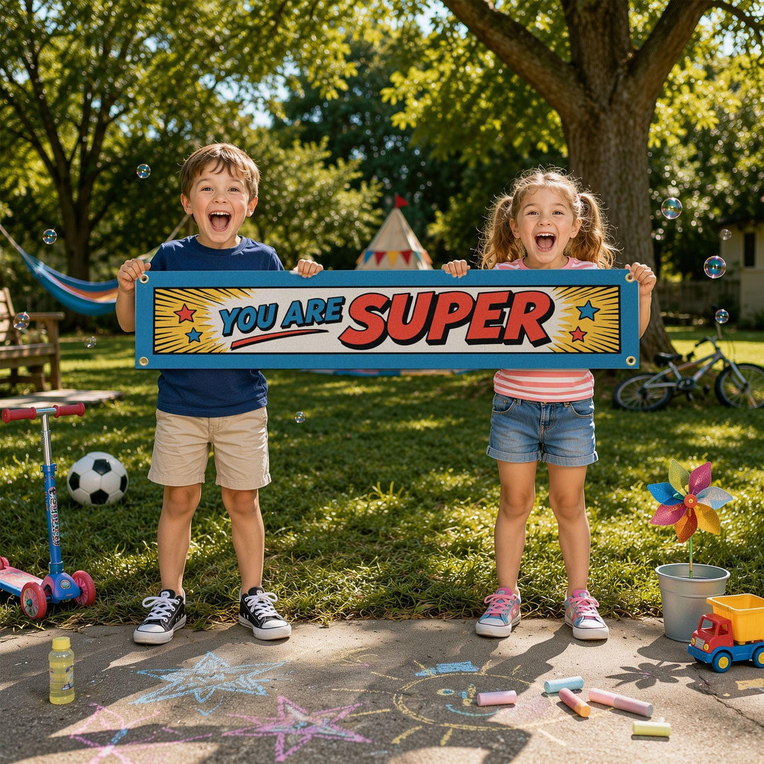 You Are Super Felt Banner