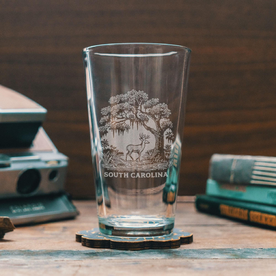 South Carolina State Deer Glasses
