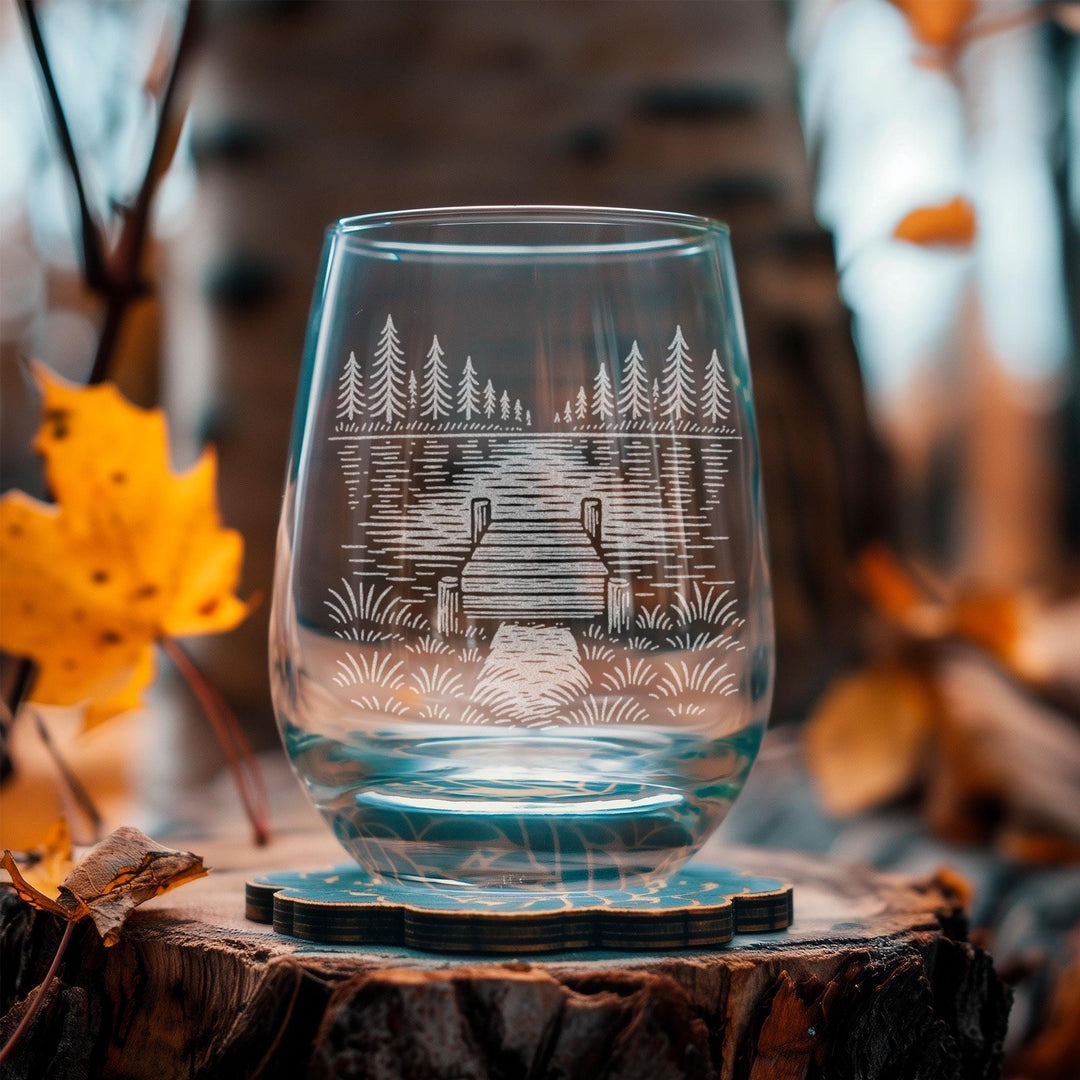 Lake Dock Glasses
