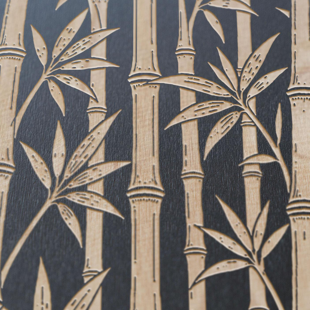 Bamboo Engraved Birch Art Panel