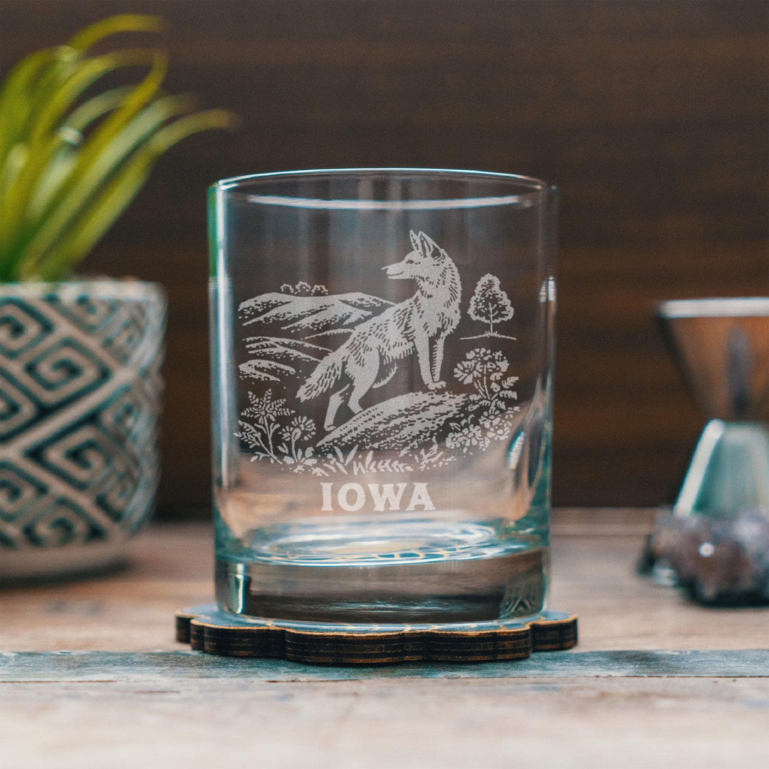 Iowa State Coyote Glasses