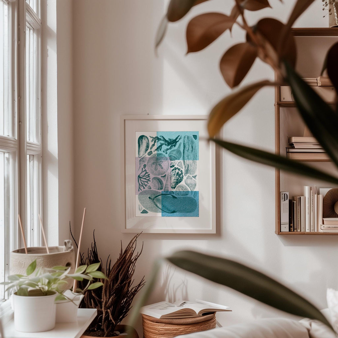 Coastal Flatlay Print
