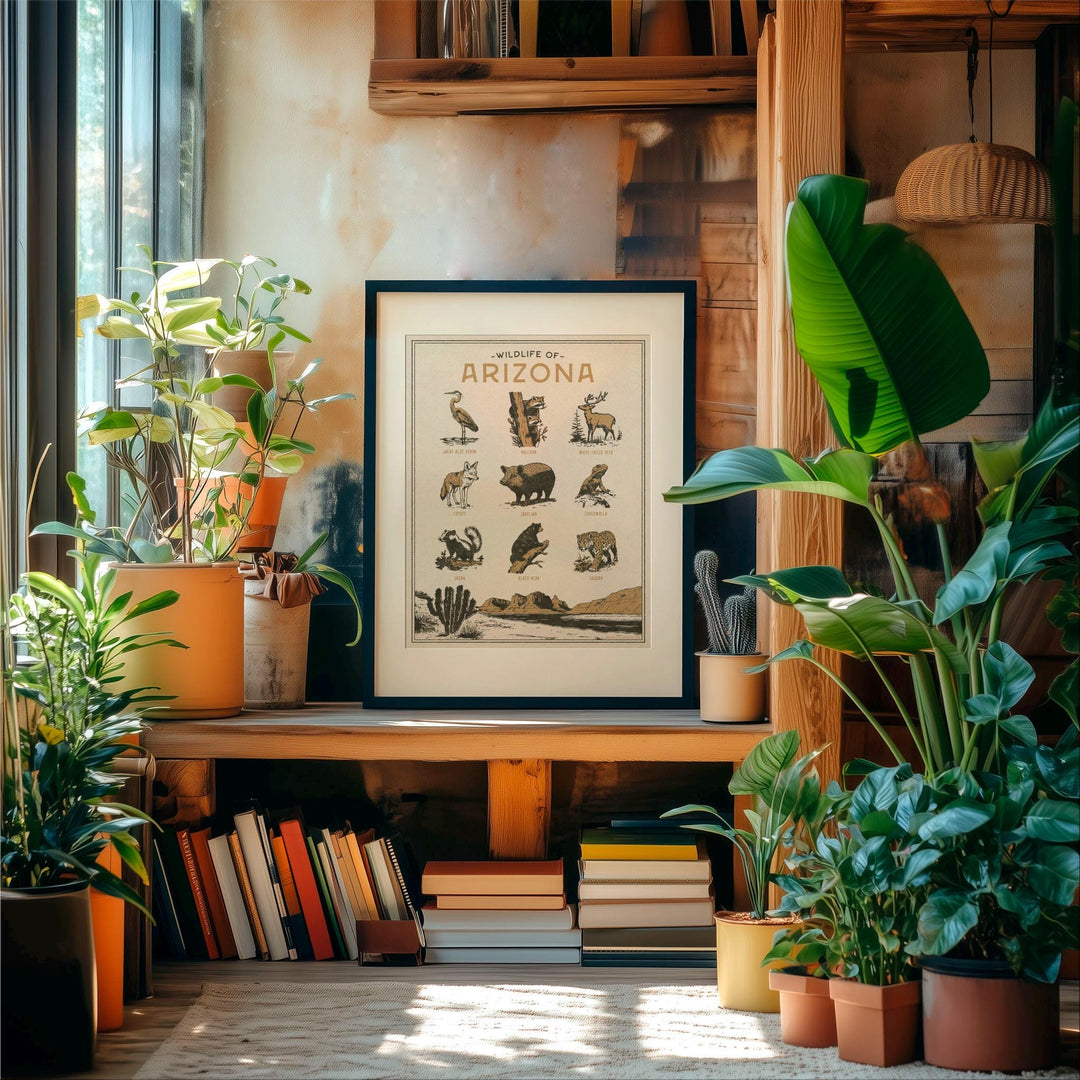 Arizona Wildlife Print