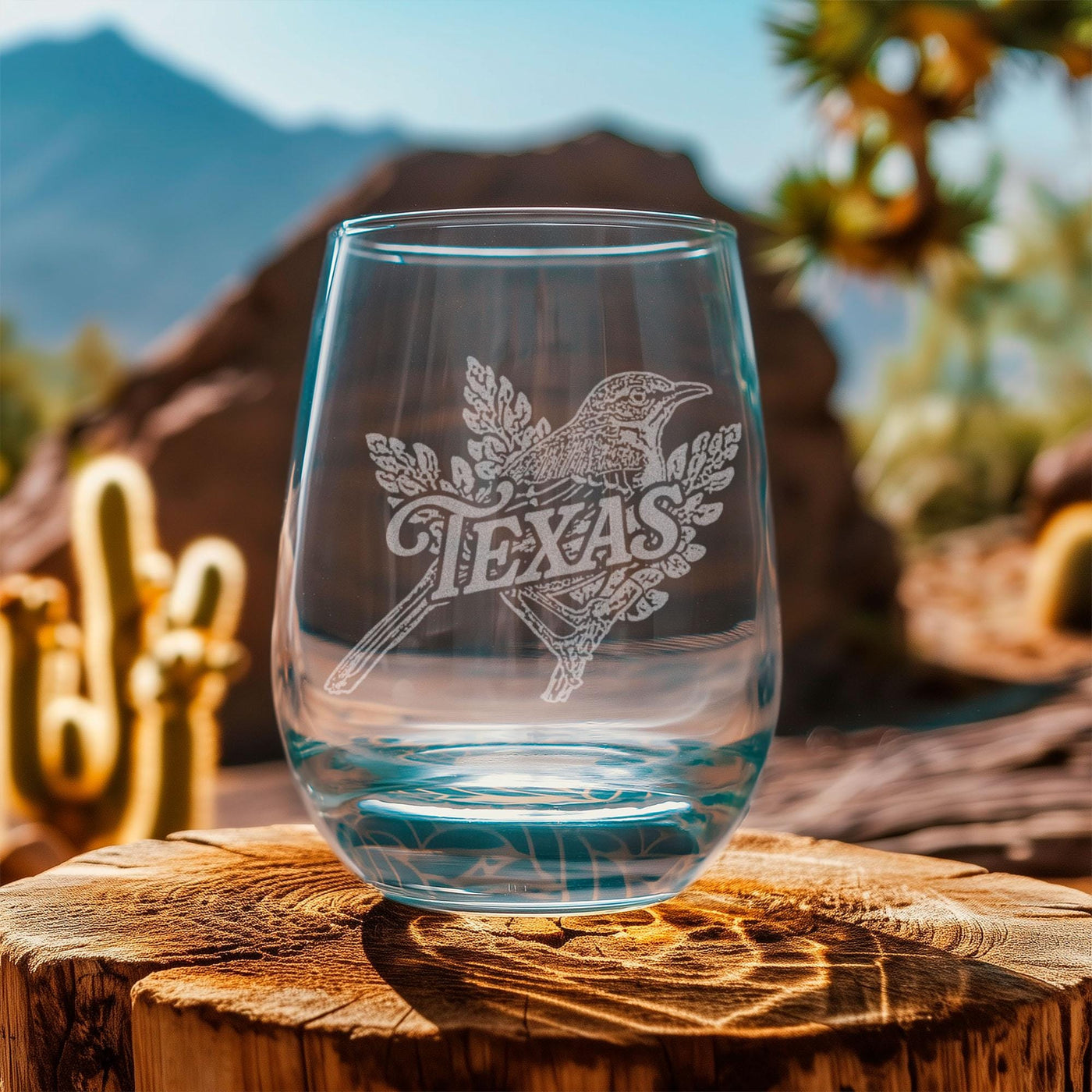 Texas State Bird Glasses