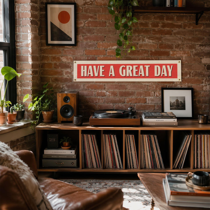 Have A Great Day Felt Banner