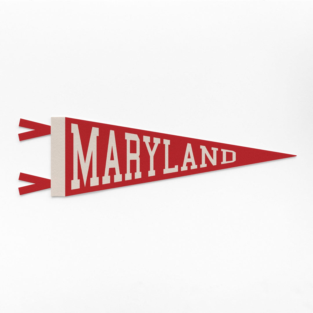 Maryland Varsity Felt Pennant