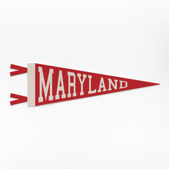 Maryland Varsity Felt Pennant