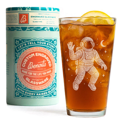 Astronaut in Space Glasses