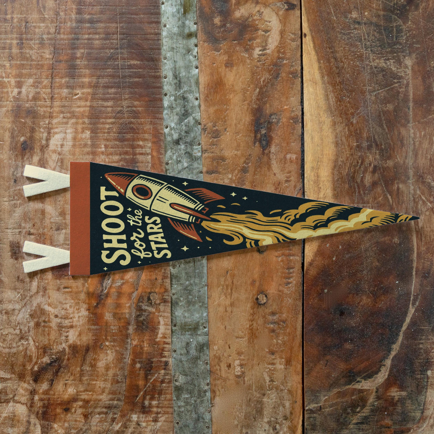 Shoot for the Stars Felt Pennant