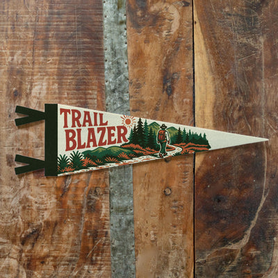 Trail Blazer Felt Pennant