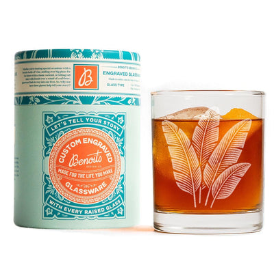 Banana Leaves Glasses