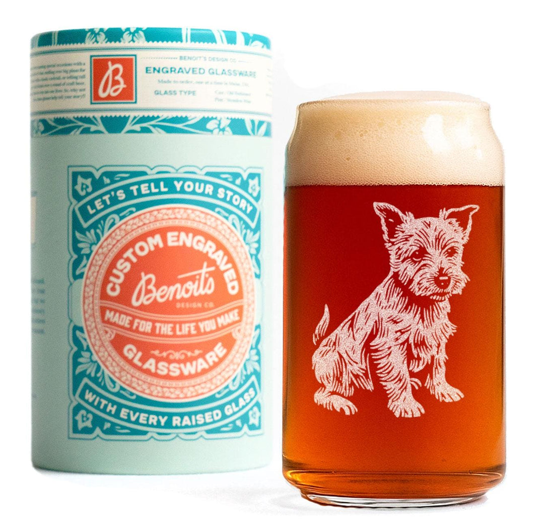Norwich Terrier Customizable Dog Glasses