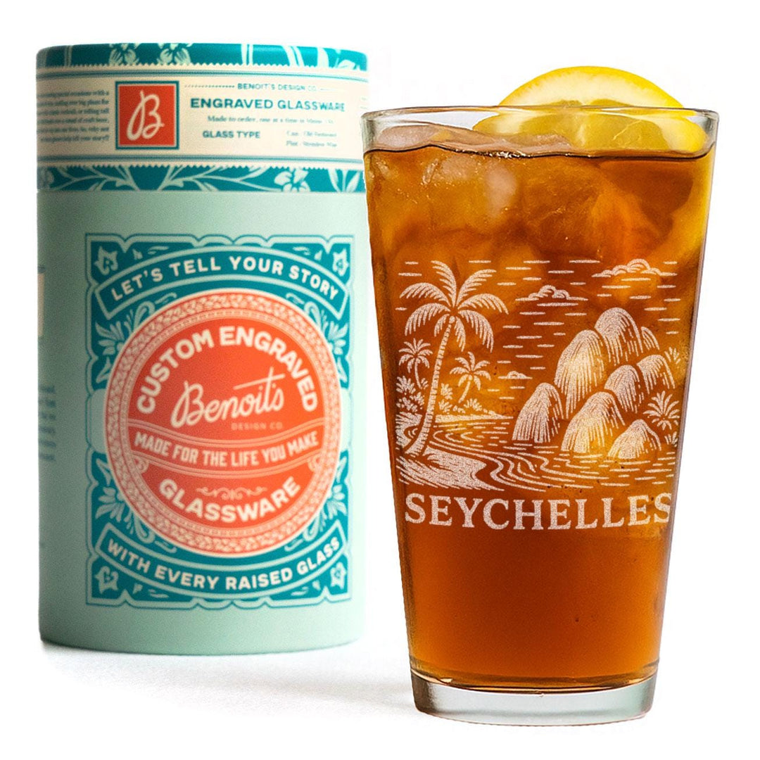 Seychelles Islands Glasses