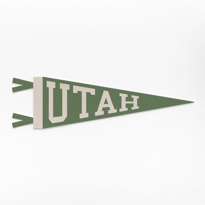 Utah Varsity Felt Pennant