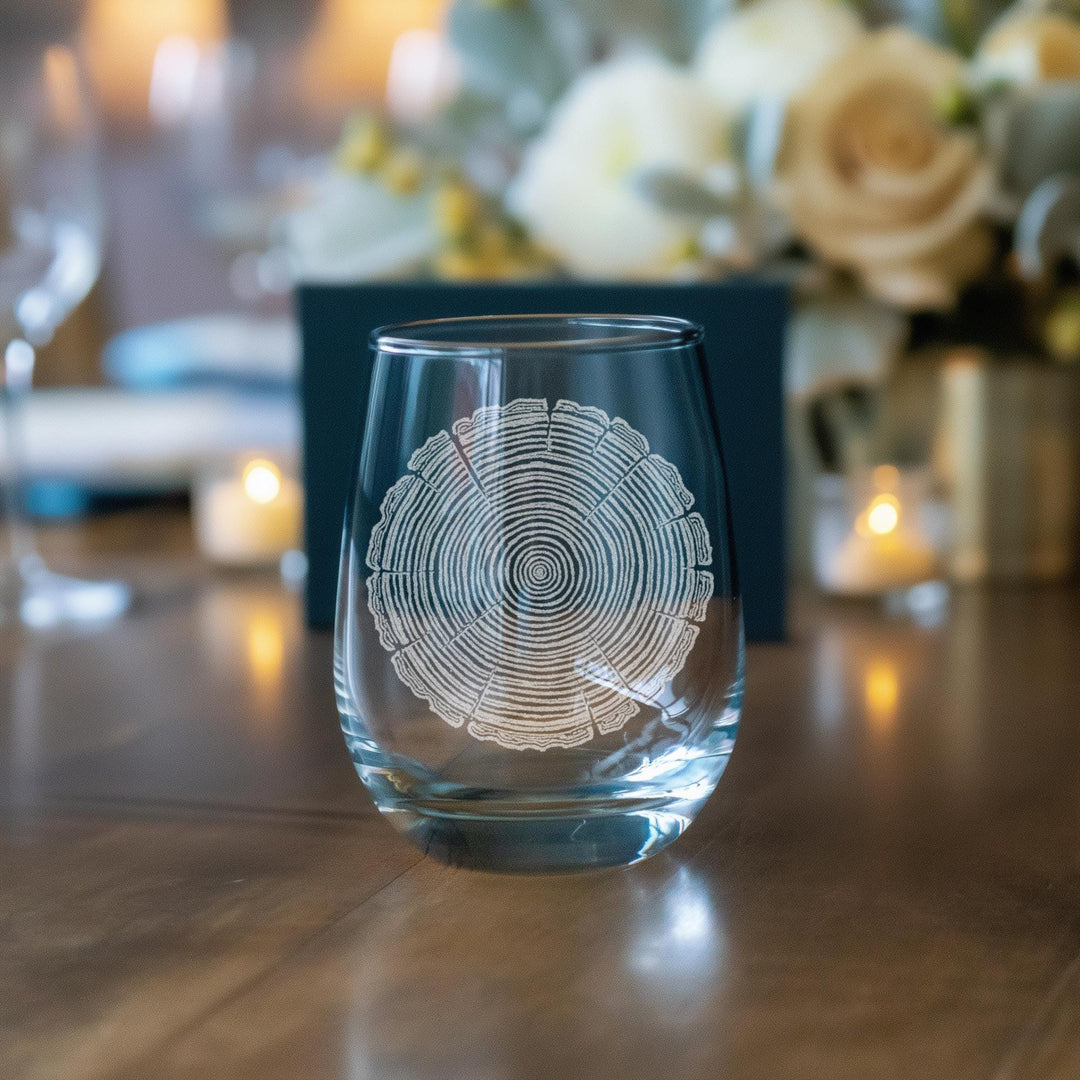 Tree Rings Glasses