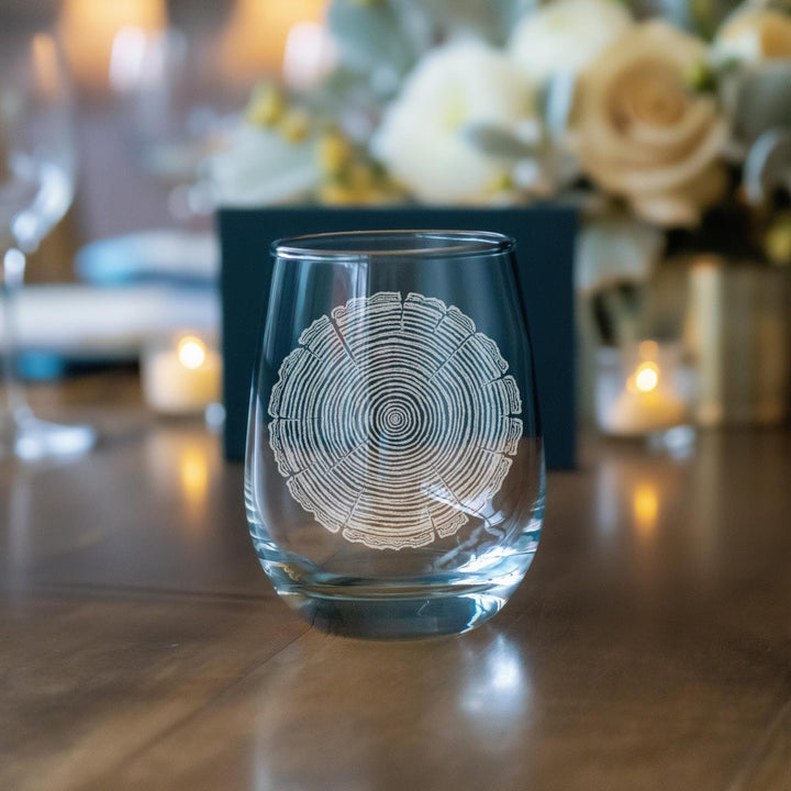 Tree Rings Glasses
