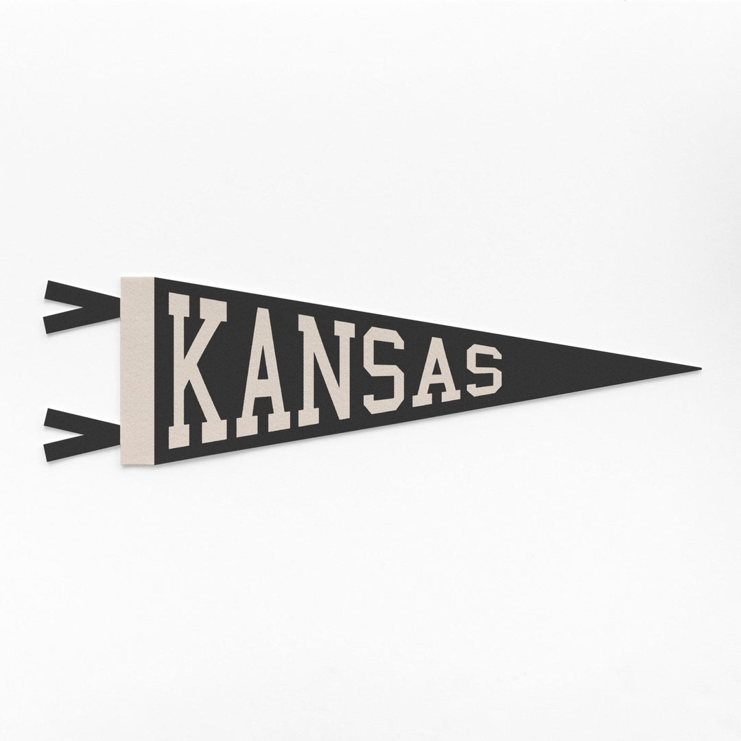 Kansas Varsity Felt Pennant