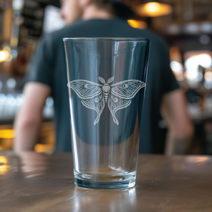 Luna Moth Glasses