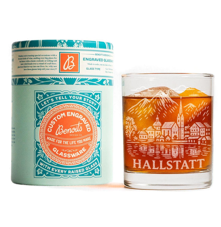 Hallstatt Austria Glasses
