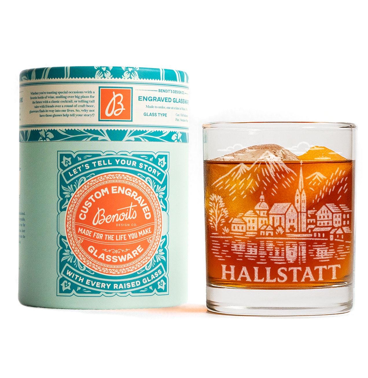 Hallstatt Austria Glass