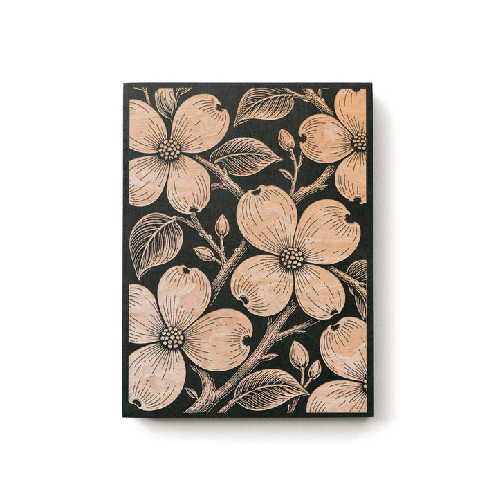 Dogwood Engraved Birch Art Panel