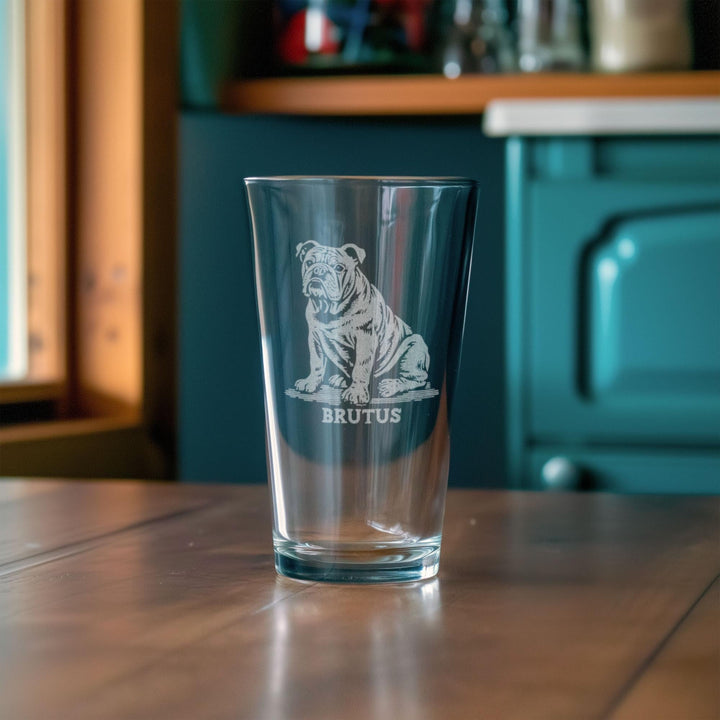 Bulldog Customizable Dog Glasses