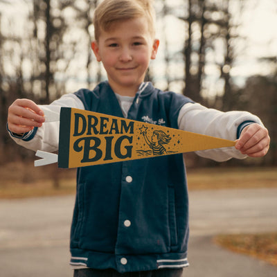 Dream Big Felt Pennant