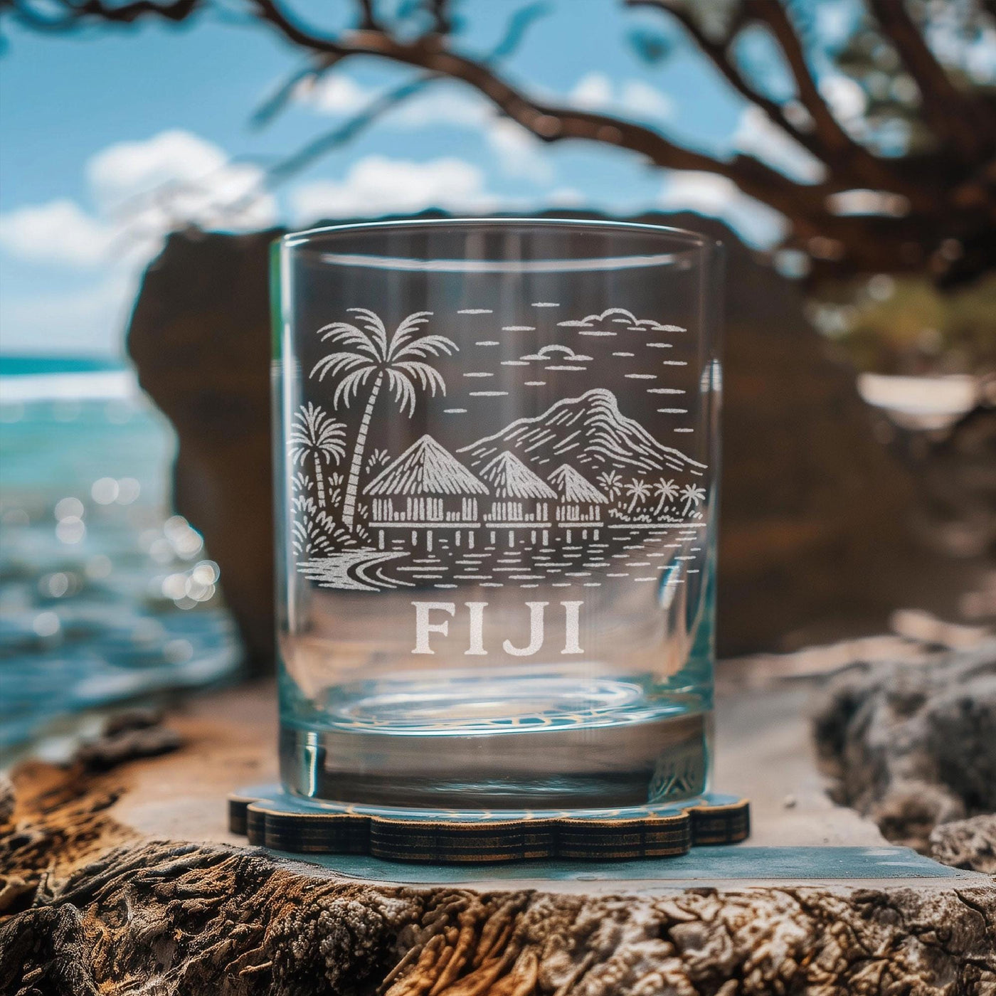 Fiji Islands Glass