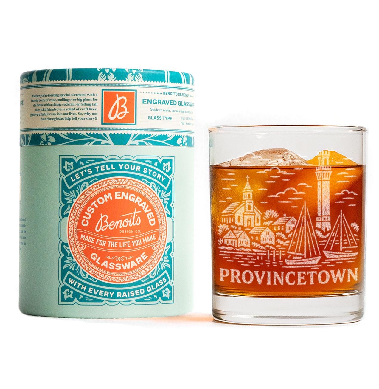 Provincetown Massachusetts Glass