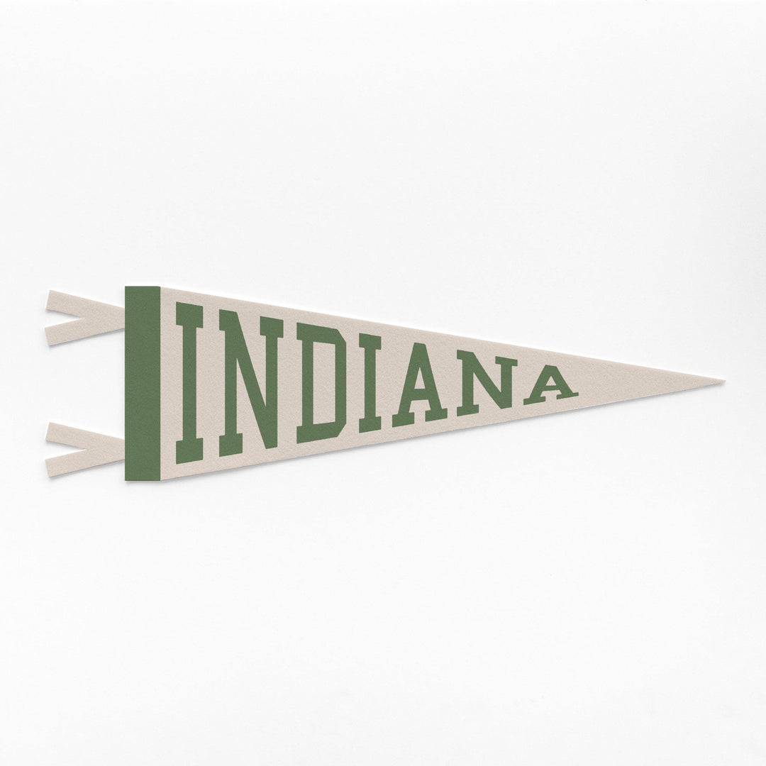 Indiana Varsity Felt Pennant