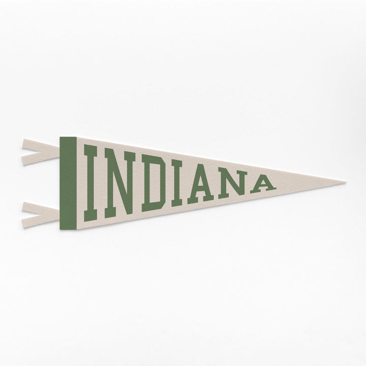 Indiana Varsity Felt Pennant