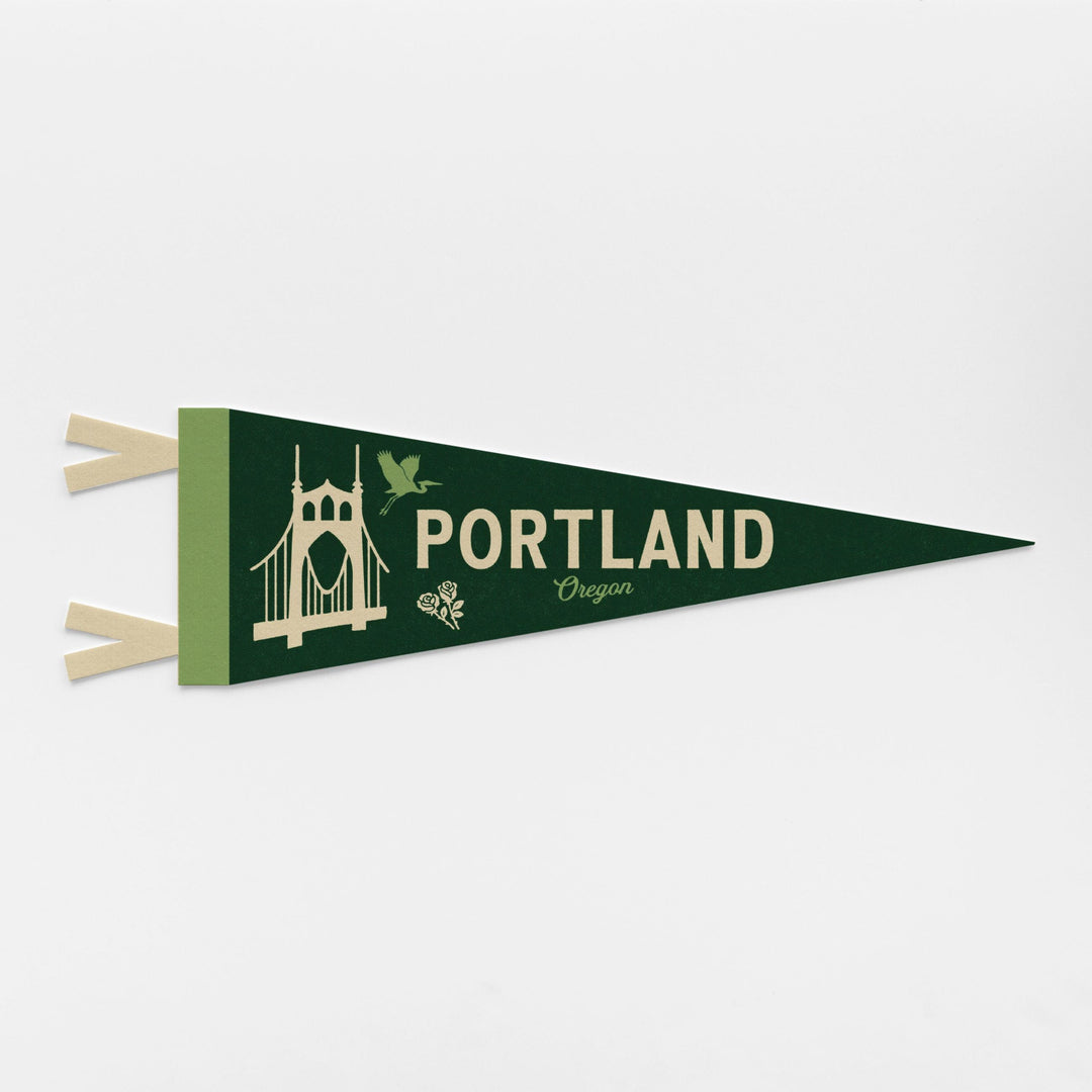 Portland Oregon Felt Pennant