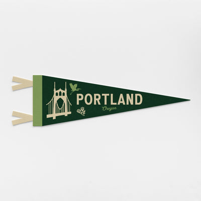 Portland Oregon Felt Pennant