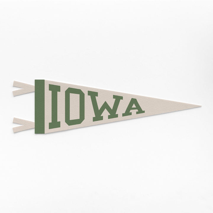 Iowa Varsity Felt Pennant