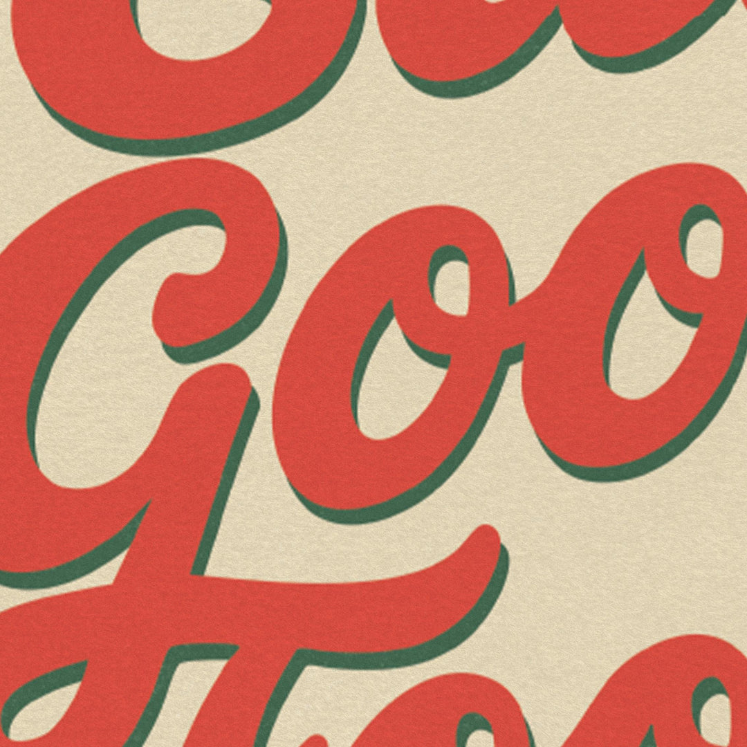 Eat Good Food Felt Camp Flag