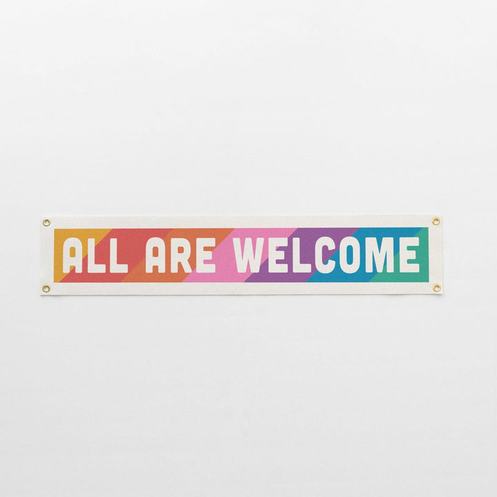All Are Welcome Felt Banner