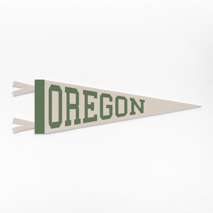 Oregon Varsity Felt Pennant